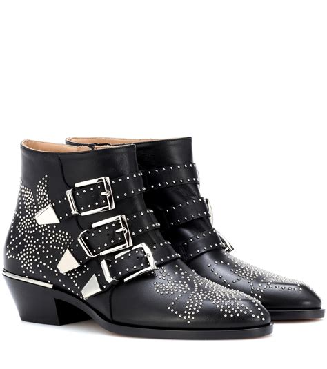 chloe studded boot|see by chloe platform boots.